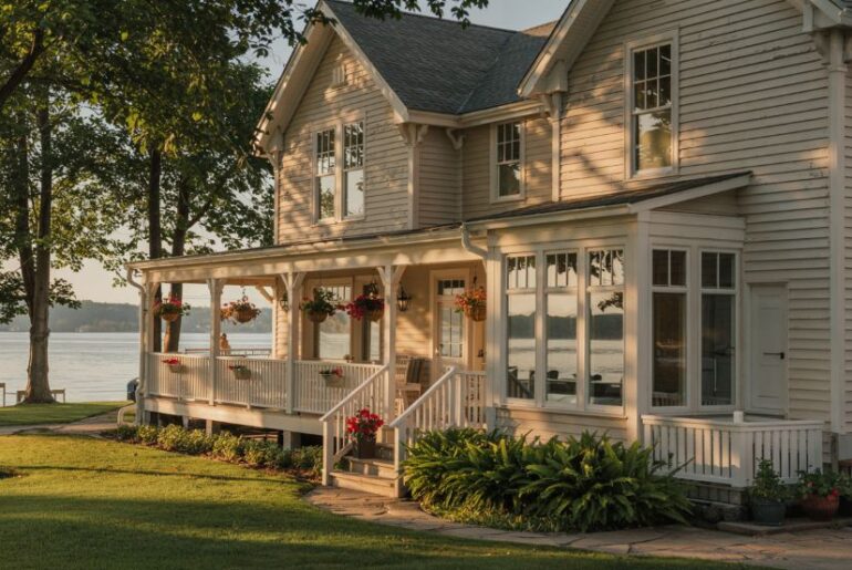 The farmhouse at inns of aurora offers a serene retreat with exclusive wellness treatments and luxurious accommodations