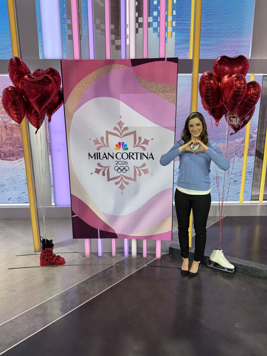 Katherine Reutter-Adamek is an NBC Sports Analyst for short-track speed skating