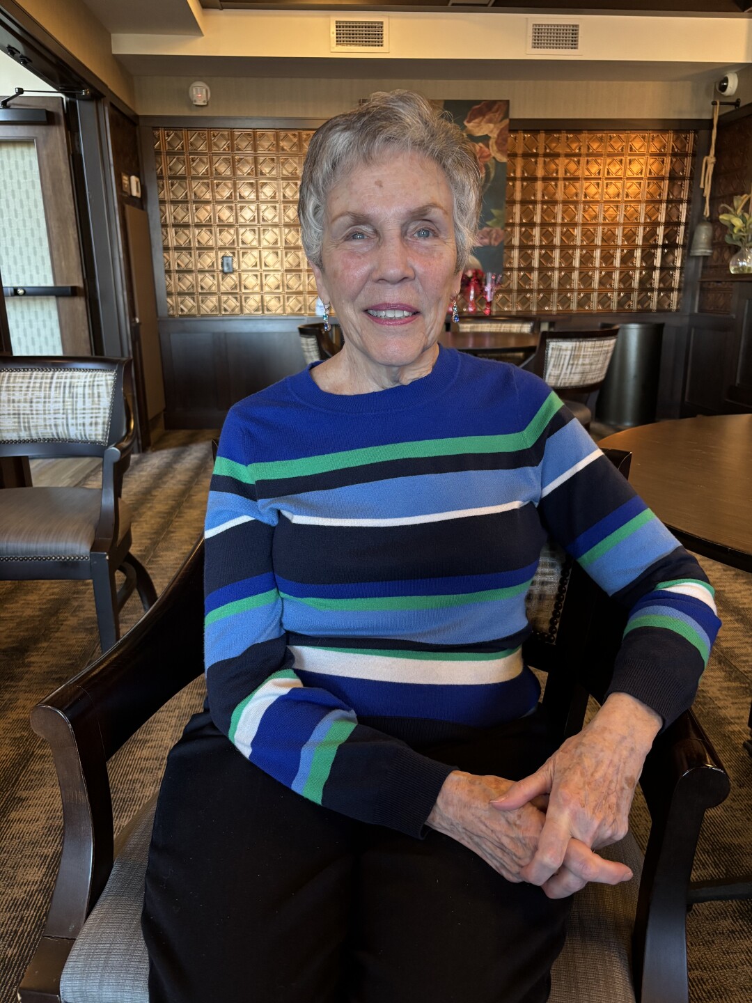 Dee Kemppainen is a resident at Fairway Knoll Senior Living Community Center