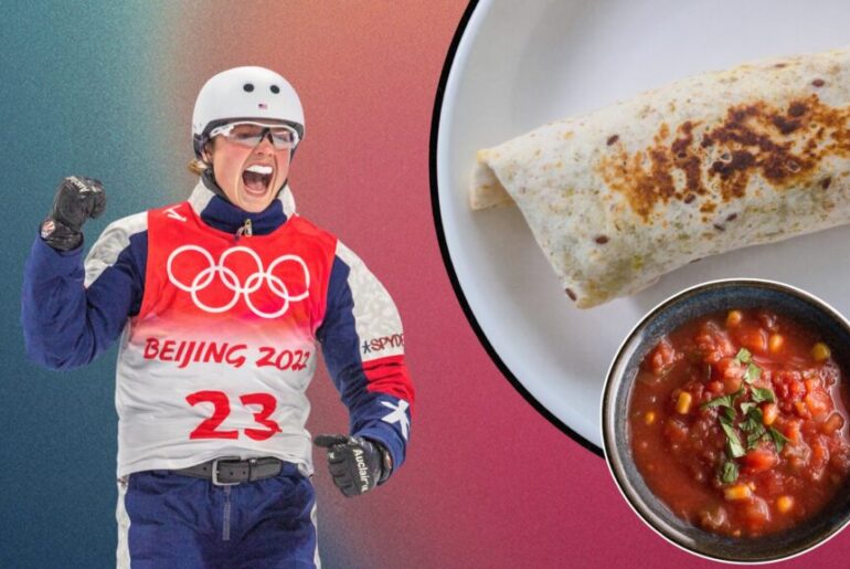Olympic Freestyle Skier Ashley Caldwell’s Go-to Postpartum Meal