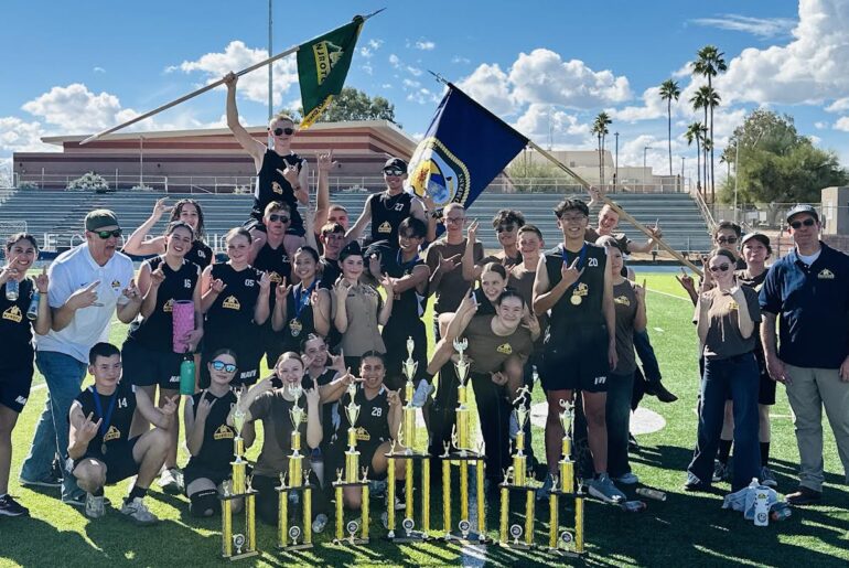 LAHS NJROTC Takes 3rd Overall At 2026 Regionals