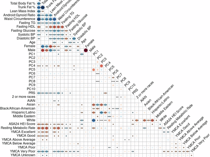 Genetic determinants of BMI, diet, and fitness interact to partially explain anthropometric obesity traits but not the metabolic consequences of obesity in men and women