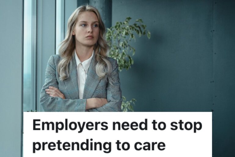 Two people opening Christmas presents