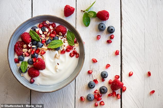 Rob Hobson loves a bowl of yogurt served with seeds and berries