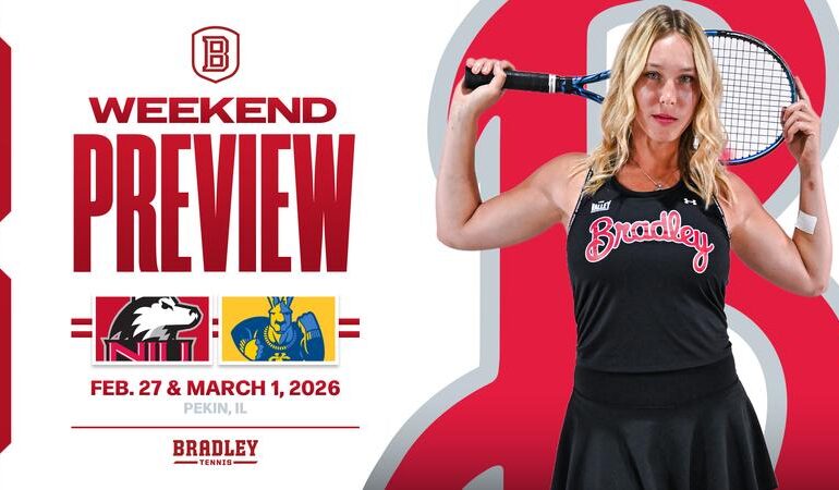 Tennis Hosting Northern Illinois & Kansas City This Weekend at Parkside Fitness