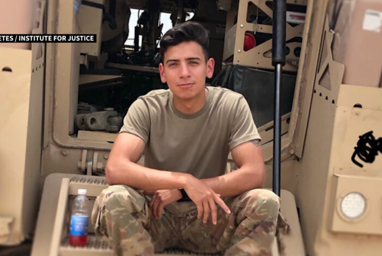 US Army veteran detained by ICE challenges federal officers’ 'absolute immunity'