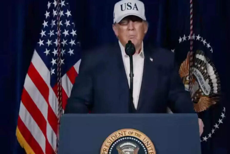 Trump warns Iranian military of 'immunity or certain death' after launching major combat operations