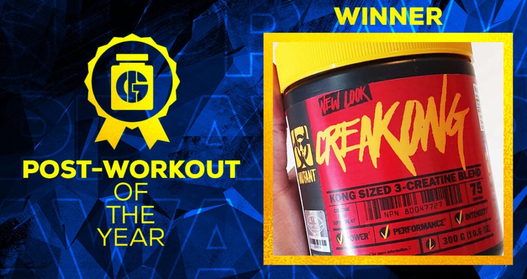 2025 Supplement Awards Best Post-Workout