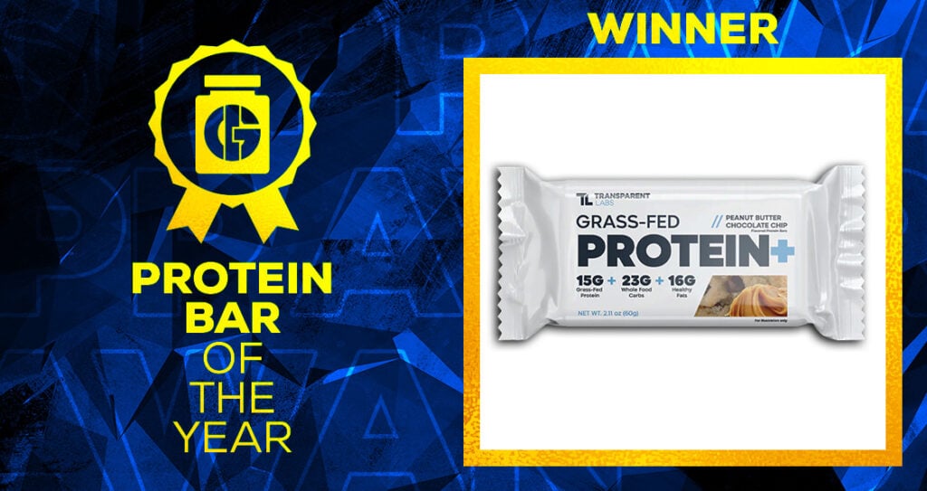 2025 Supplement Awards Best Protein Bar