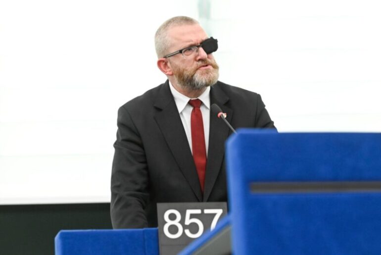Poland asks EU Parliament to strip far-right leader Braun of immunity to face Holocaust denial charge