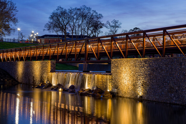 Newly completed Troy University lake restoration adds beauty to campus and community