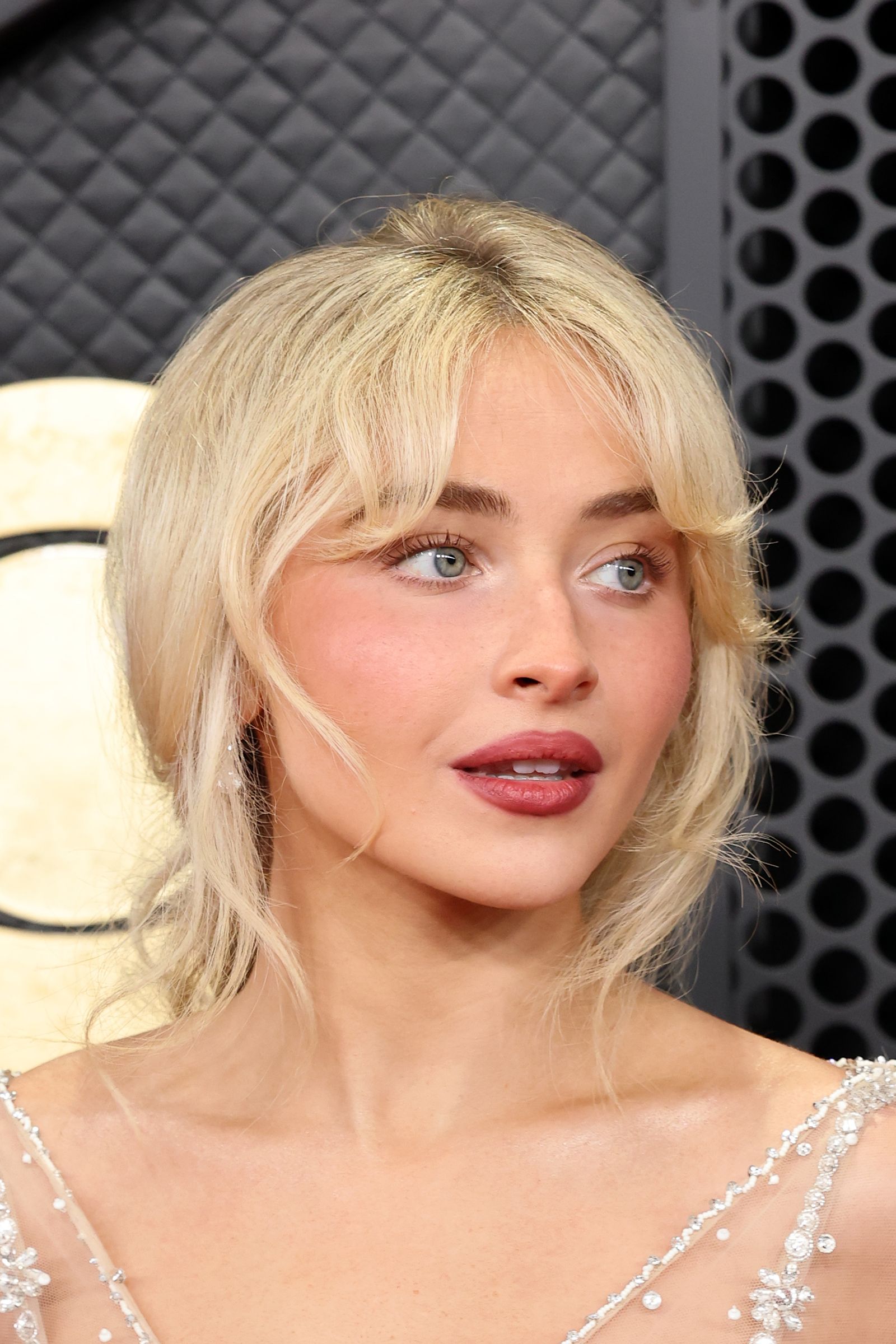 Sabrina Carpenter attends the 68th GRAMMY Awards at Crypto.com Arena on February 01 2026 in Los Angeles California.