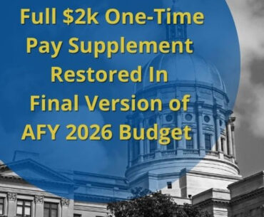 Chambers Agree to Amended Budget With Full Salary Supplement Amount Restored