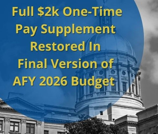 Chambers Agree to Amended Budget With Full Salary Supplement Amount Restored