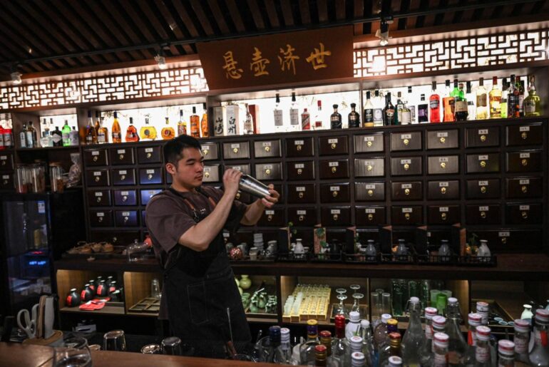 ‘Punk wellness’: China’s stressed youth mix traditional medicine and cocktails