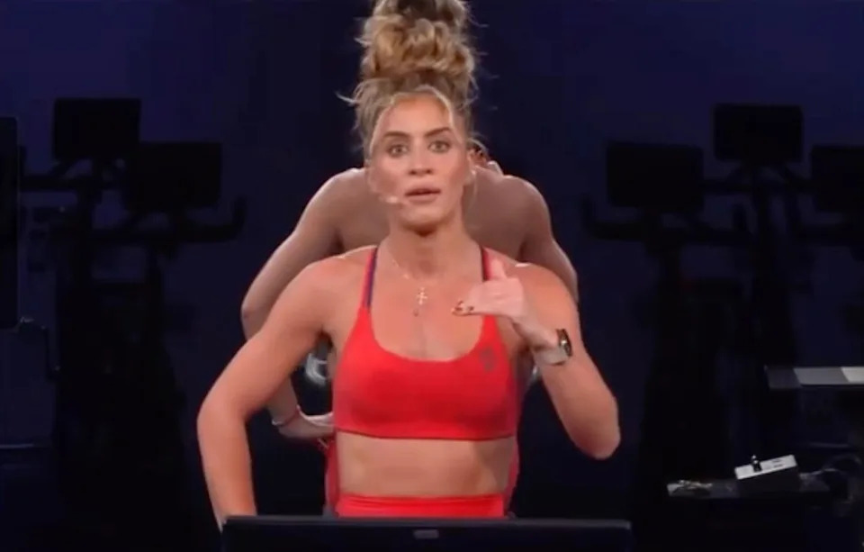 During a live Peloton ride in August 2023, Toole blasted a biker-rider who had logged on for the virtual class under the username “pedal-file.” Kendall Toole/Instagram