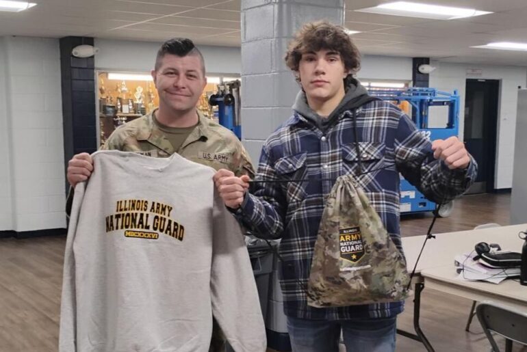 Army National Guard Brings teamwork and hands-on learning to Vienna PE classes