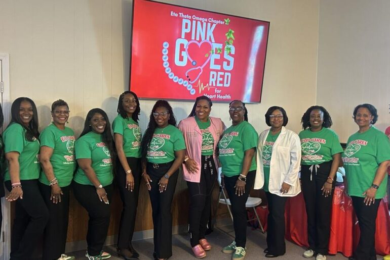 Eta Theta Omega chapter leads effort to improve community wellness