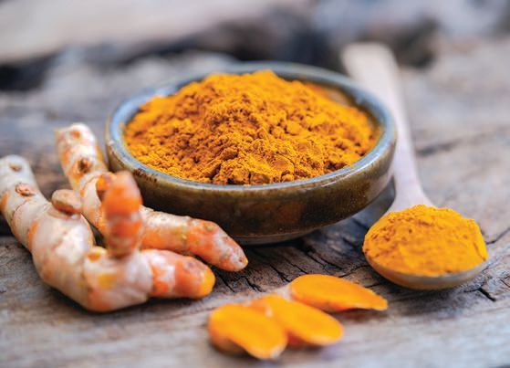 Turmeric One of Muccioâs favorite supplements PHOTO BY: MANUSAPON KASOSOD/GETTY IMAGES