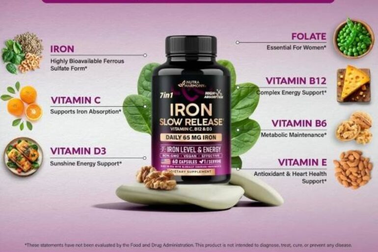 NUTRAHARMONY Recognized as Best Iron Supplements and Liquid Drops in 2026 by Independent Ranking Platform SupplementInsight