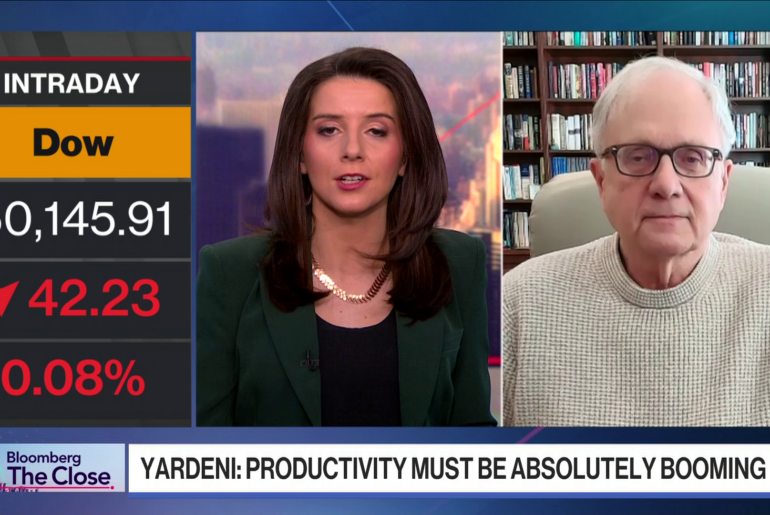 Yardeni Sees Investors 'Scrambling for AI Immunity' in Stocks