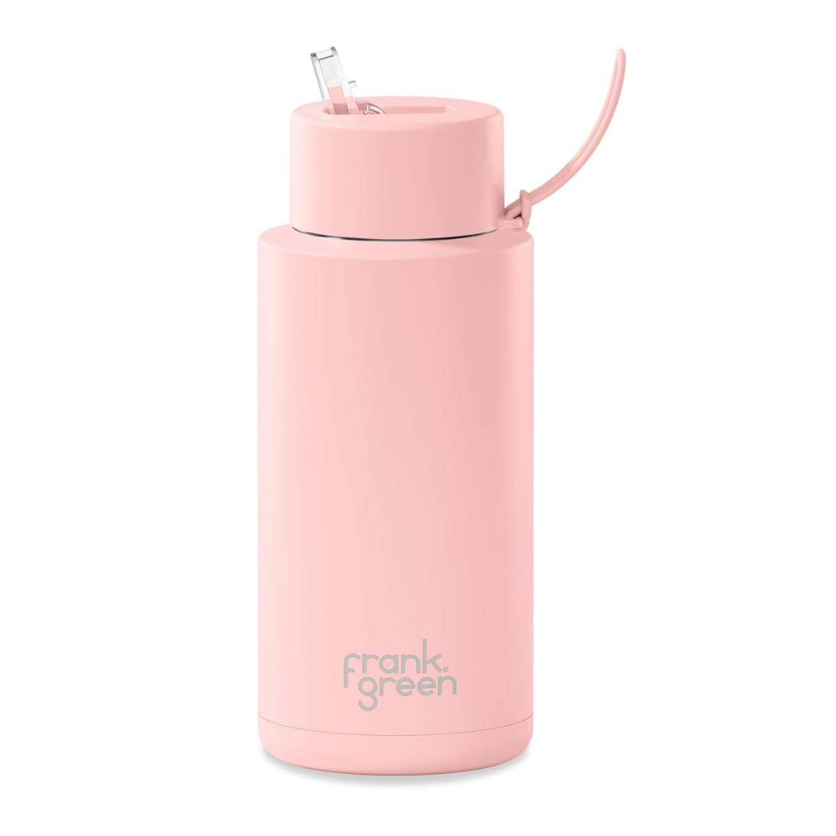Pink frank green reusable water bottle