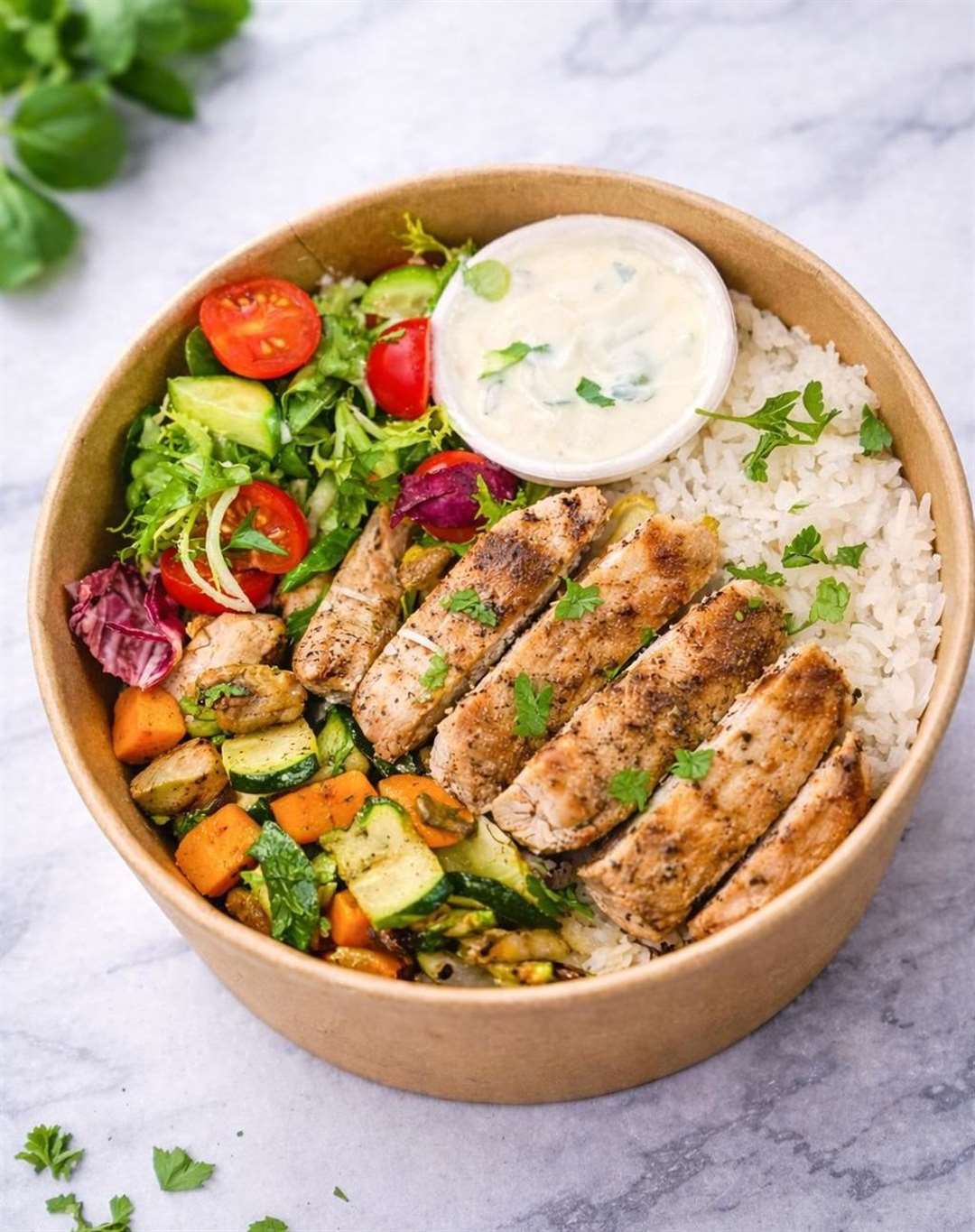 There is a range of healthy options to choose from