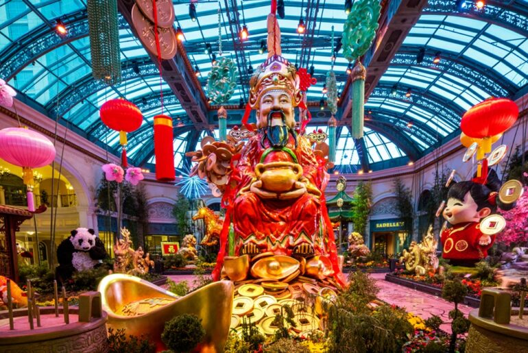 Bellagio Conservatory & Botanical Gardens’ latest display captures the beauty of Lunar New Year in Las Vegas - Las Vegas Magazine
