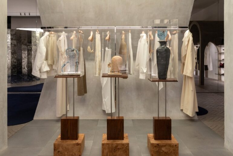 Inside Carven pop up at Antonia in Milan
