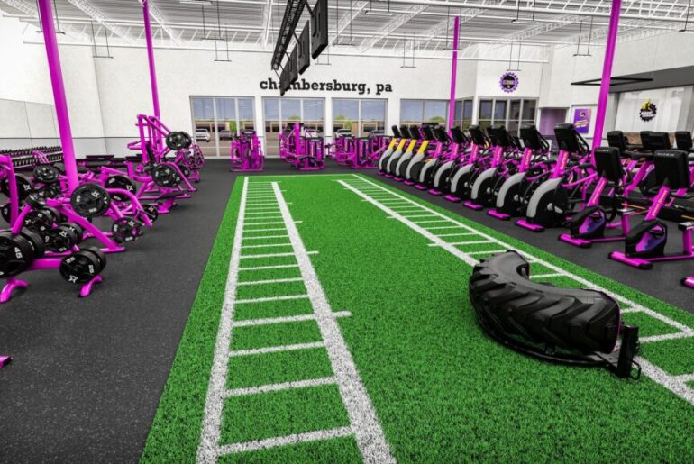 The Chambersburg Planet Fitness reopened last week following a recent remodel.