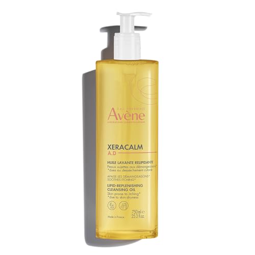 Avène Xeracalm A.d Lipid-Replenishing Cleansing Oil, 25.3 Fl. Oz.