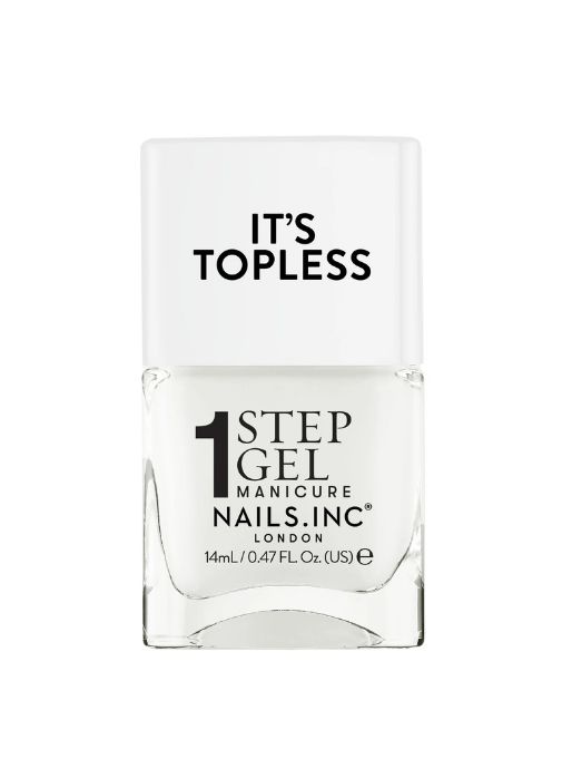 an image of Nails Inc Emma 1 Step Gel It's Topless Nail Polish