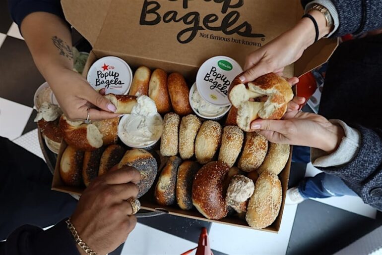 Bagels & Blooms Wellness Event