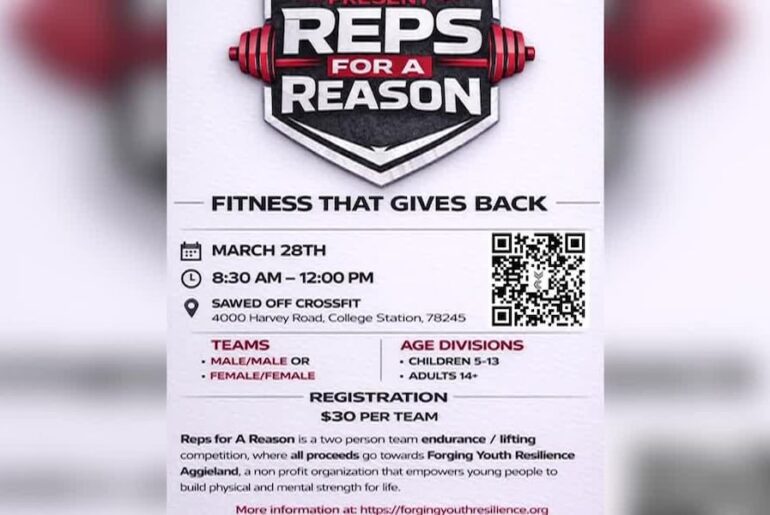 Reps for a Reason brings fitness and mentorship to College Station