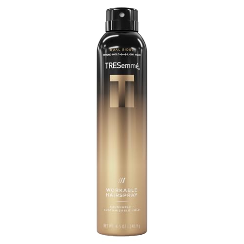 Tresemmé Workable Hairspray 1 Ct A-List Collection for Brushable + Customizable Hold, Developed Safe for All Hair Types, 8.5 Oz