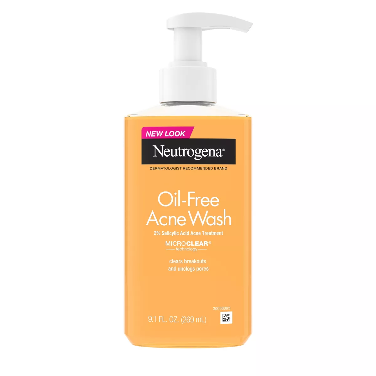 Neutrogena Oil-Free Salicylic Acid Acne Fighting Face Wash - 9.1oz
