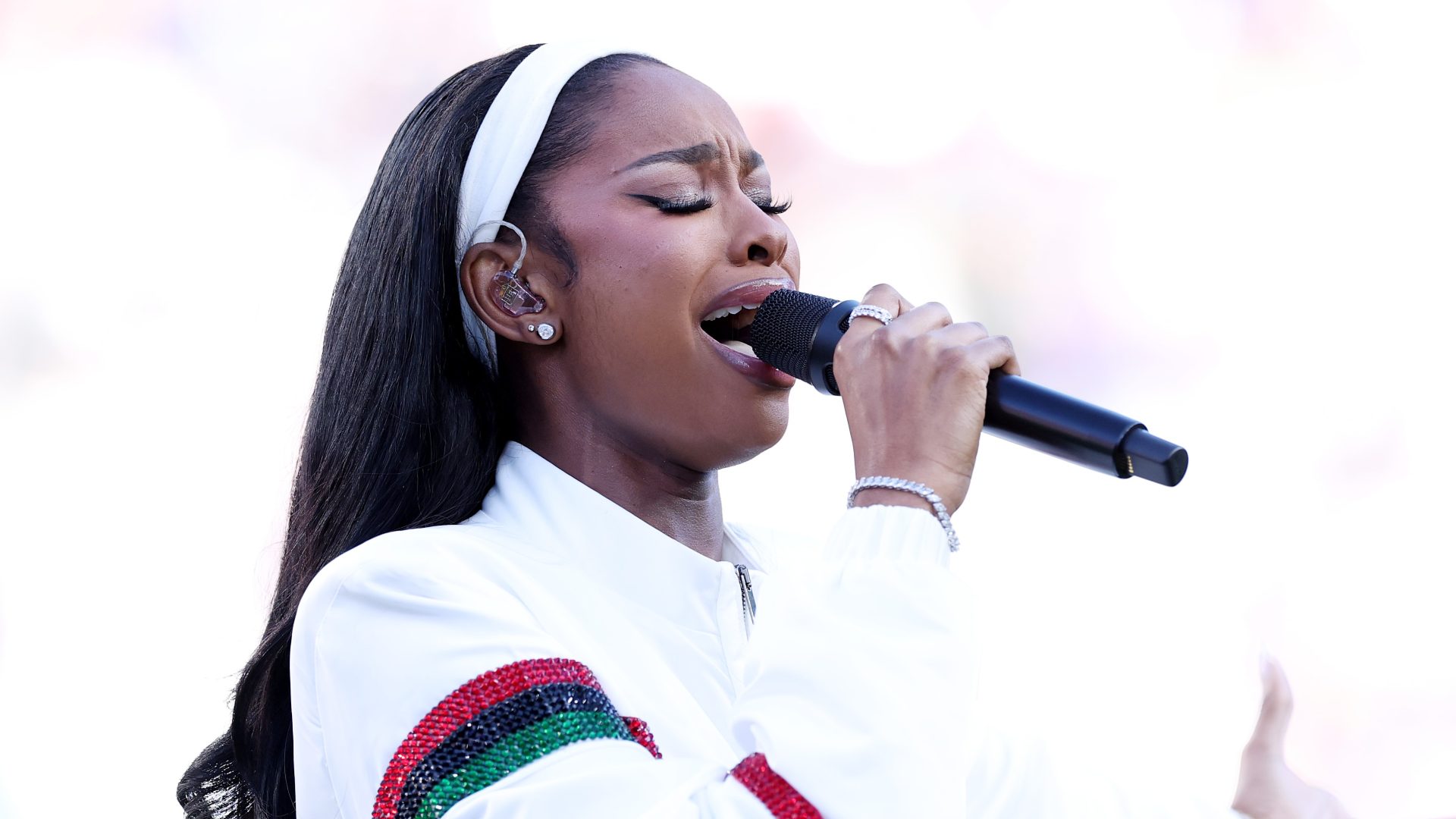 Coco Jones Was ‘90s Fine For Her Pre-Super Bowl Performance