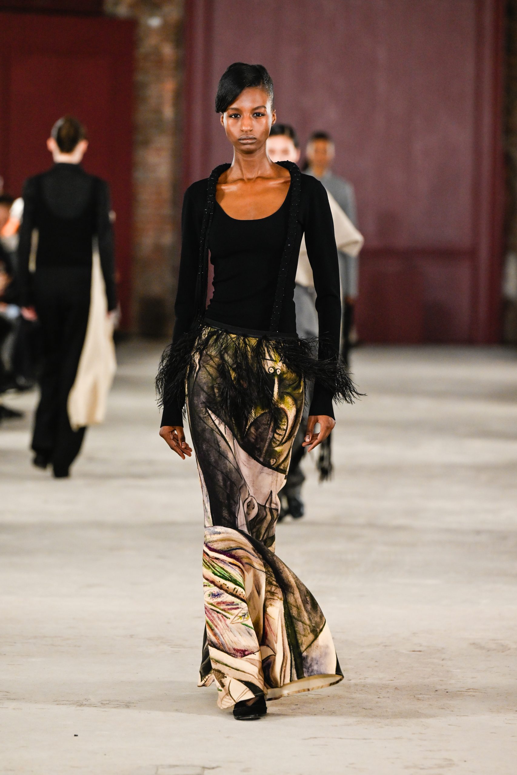 At Diotima’s FW26 Show, The Bedhead Was Reinvented