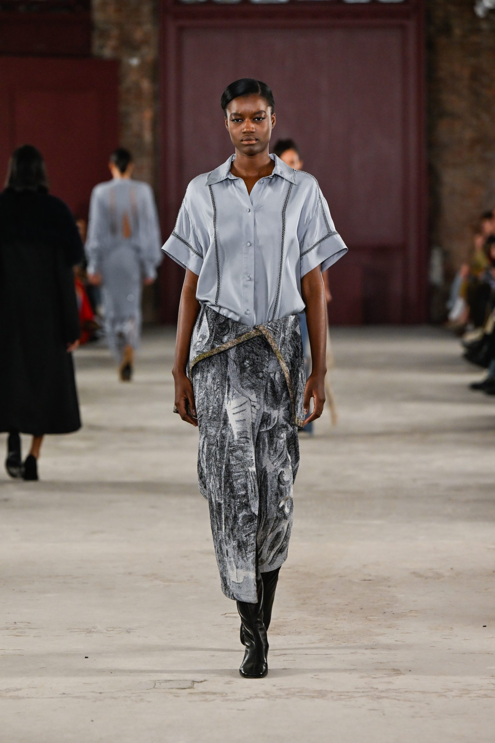 At Diotima’s FW26 Show, The Bedhead Was Reinvented