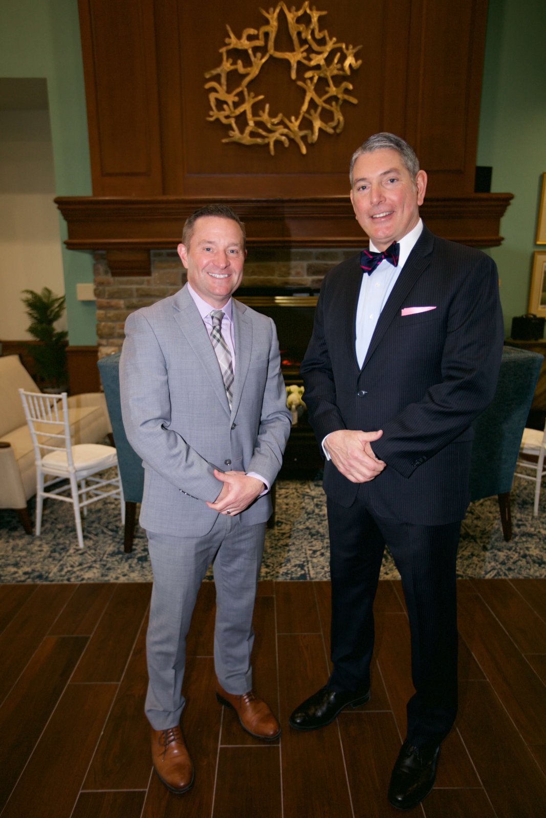 Greg Garrett, Robert J. Syron at Peconic Landing