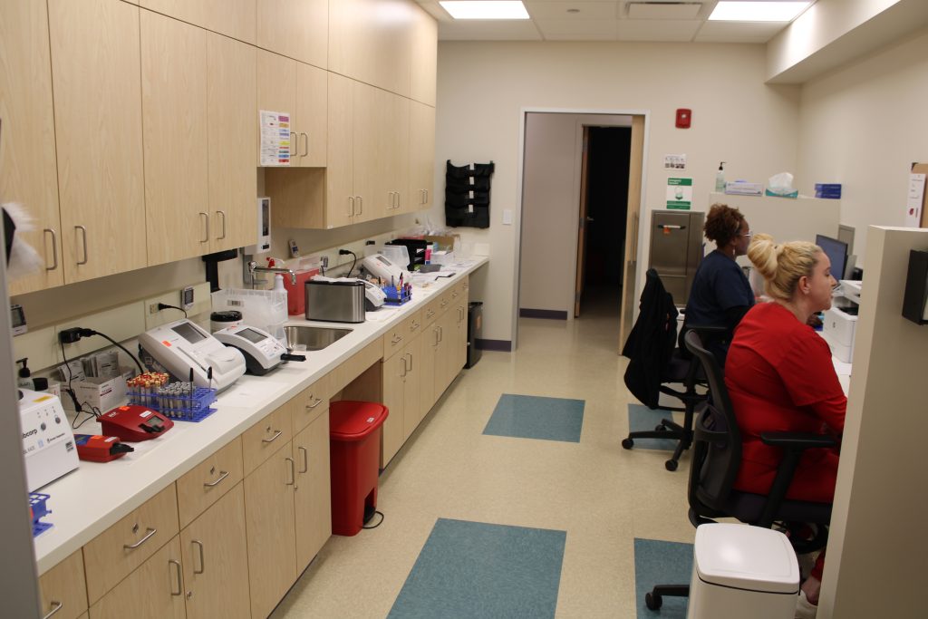 The Sankofa Village Wellness Center at 4305 W. Madison St. is nearing completion ahead of its projected opening this Spring. The center will feature multiple clinical spaces, fitness and recreational programming and workforce development.