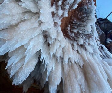Ice caves’ brief return shows beauty and risk on Lake Superior