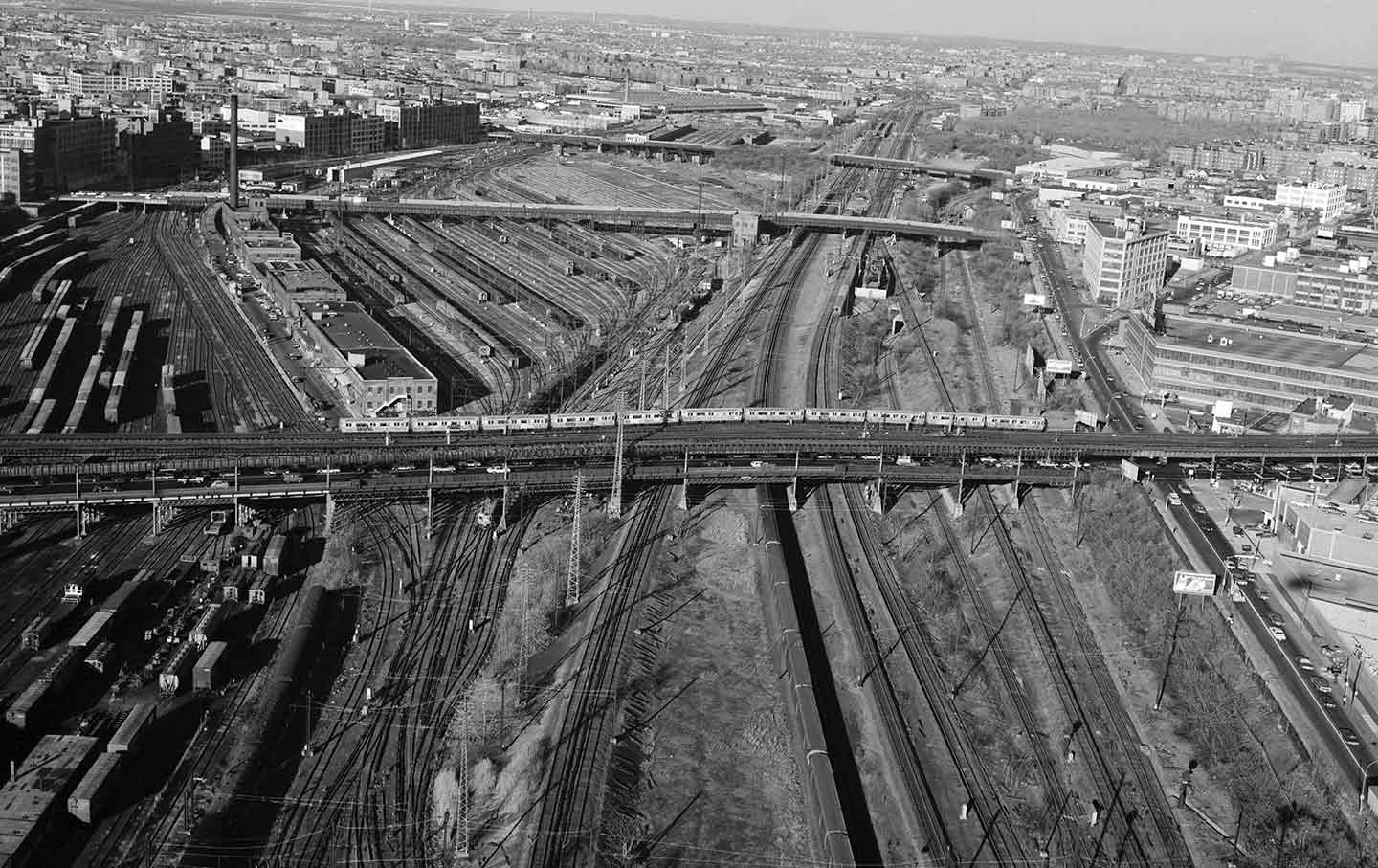 Sunnyside Yard circa 1971.