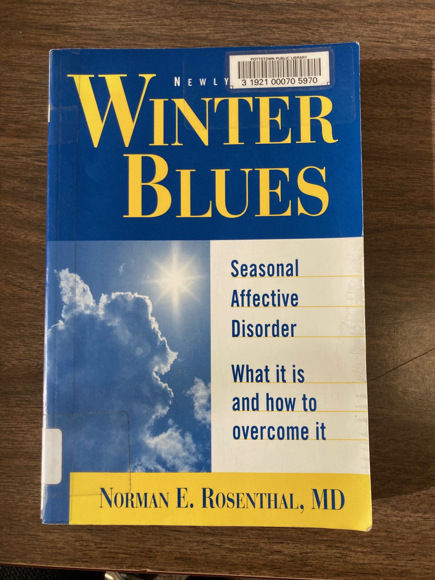 “Winter Blues” by Norman E. Rosenthal. (Photo courtesy of Pottstown...
