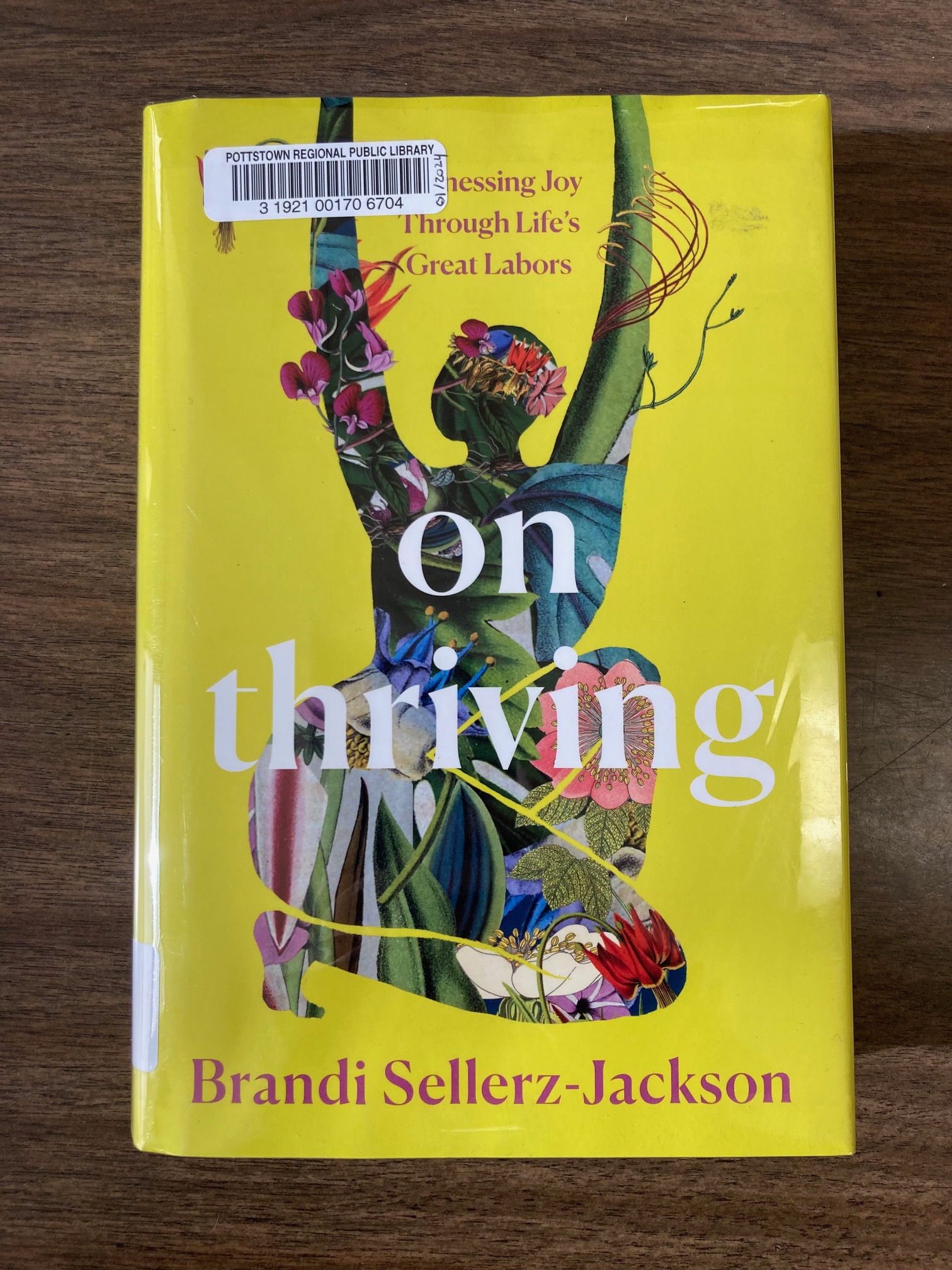 “On Thriving” by Brandi Sellerz-Jackson. (Photo courtesy of Pottstown Regional...