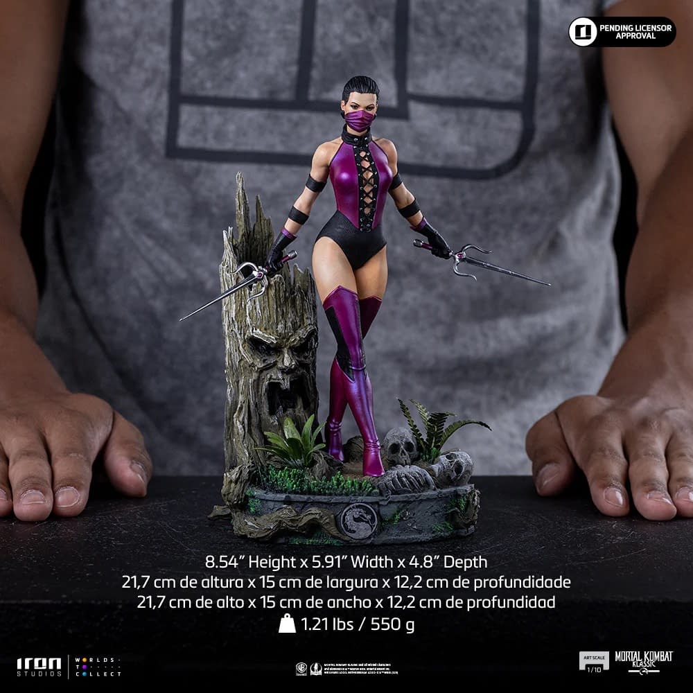 Beauty Gets Deadly with Iron Studios Mortal Kombat Mileena Statue