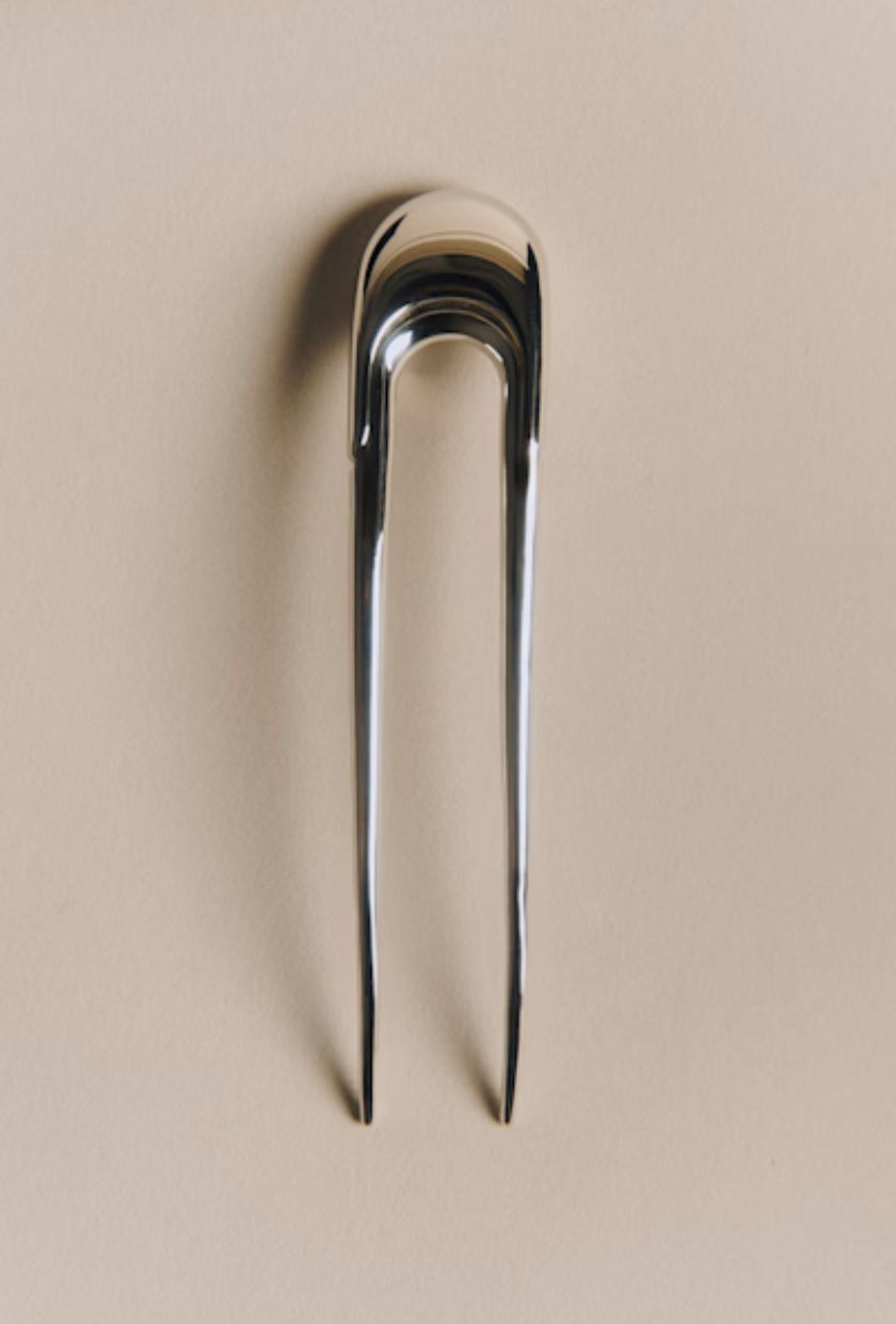 Sezanne Gladys Hair Accessory - Silver - Brass - Sézane