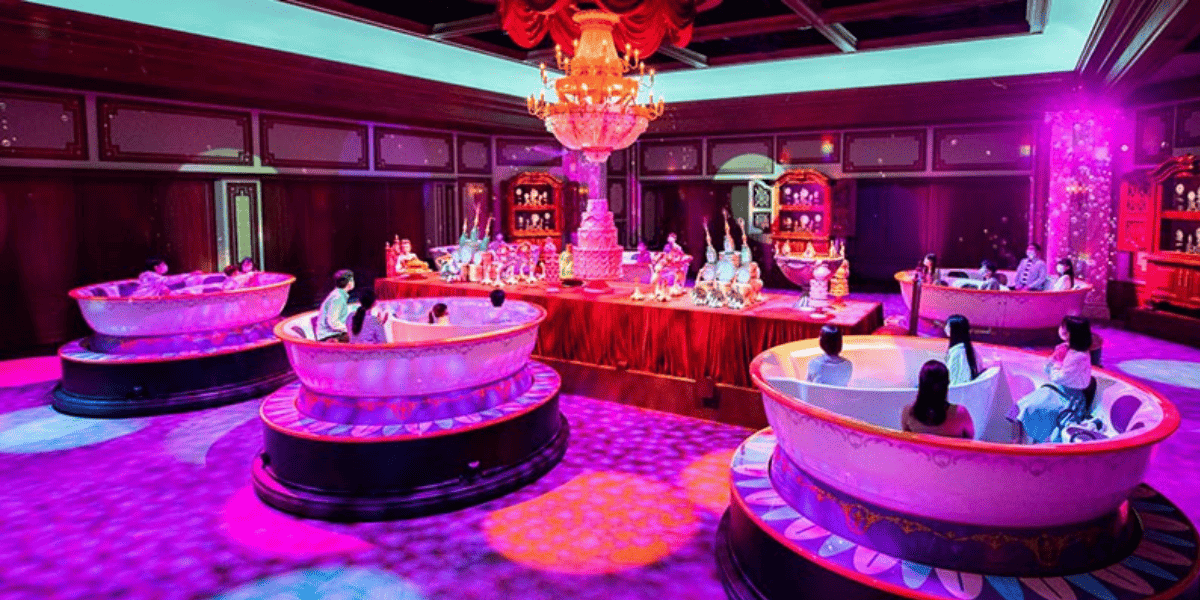 Enchanted Tale of Beauty and the Beast ride vehicles