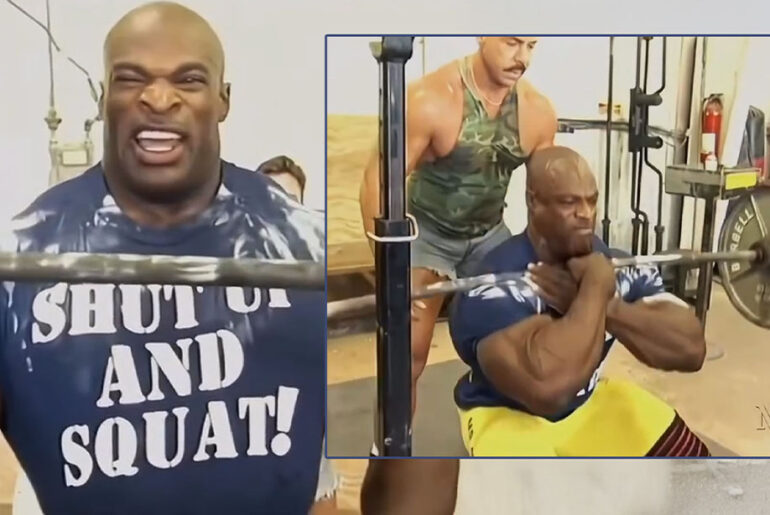 Revisiting Ronnie Coleman’s Legendary 495-Pound Front Squat