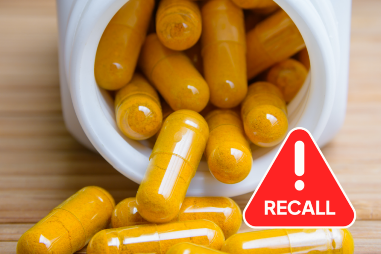 More Than 40,000 Bottles of Popular Turmeric Supplement Recalled in 30 States Over Mold Contamination